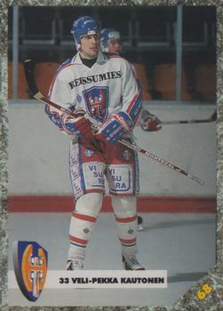 #68 Veli-Pekka Kautonen - Tappara Tampere - 1993-94 Leaf Sisu SM-Liiga (Finnish) Hockey