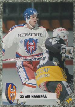 #76 Ari Haanpää - Tappara Tampere - 1993-94 Leaf Sisu SM-Liiga (Finnish) Hockey