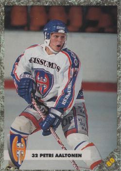 #80 Petri Aaltonen - Tappara Tampere - 1993-94 Leaf Sisu SM-Liiga (Finnish) Hockey