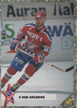 #94 Kim Ahlroos - HIFK Helsinki - 1993-94 Leaf Sisu SM-Liiga (Finnish) Hockey