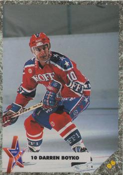 #96 Darren Boyko - HIFK Helsinki - 1993-94 Leaf Sisu SM-Liiga (Finnish) Hockey
