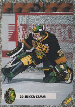 #109 Jukka Tammi - Ilves Tampere - 1993-94 Leaf Sisu SM-Liiga (Finnish) Hockey