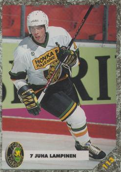#113 Juha Lampinen - Ilves Tampere - 1993-94 Leaf Sisu SM-Liiga (Finnish) Hockey