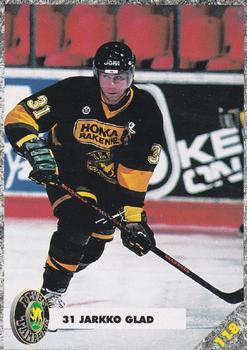 #118 Jarkko Glad - Ilves Tampere - 1993-94 Leaf Sisu SM-Liiga (Finnish) Hockey