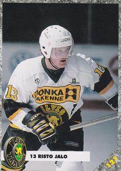 #121 Risto Jalo - Ilves Tampere - 1993-94 Leaf Sisu SM-Liiga (Finnish) Hockey