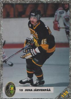 #122 Juha Järvenpää - Ilves Tampere - 1993-94 Leaf Sisu SM-Liiga (Finnish) Hockey