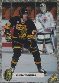 #126 Esa Tommila - Ilves Tampere - 1993-94 Leaf Sisu SM-Liiga (Finnish) Hockey