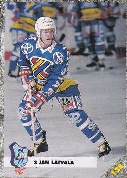 #138 Jan Latvala - JyP HT - 1993-94 Leaf Sisu SM-Liiga (Finnish) Hockey