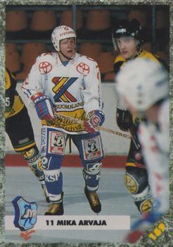 #149 Mika Arvaja - JyP HT - 1993-94 Leaf Sisu SM-Liiga (Finnish) Hockey