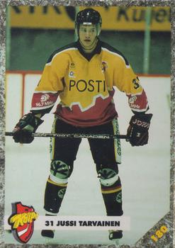 #180 Jussi Tarvainen - KalPa Kuopio - 1993-94 Leaf Sisu SM-Liiga (Finnish) Hockey
