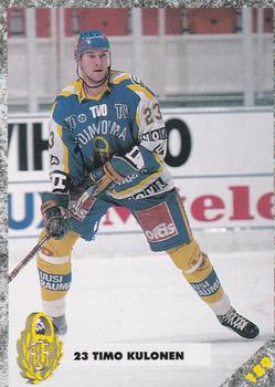 #189 Timo Kulonen - Rauman Lukko - 1993-94 Leaf Sisu SM-Liiga (Finnish) Hockey