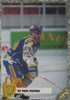 #191 Pasi Huura - Rauman Lukko - 1993-94 Leaf Sisu SM-Liiga (Finnish) Hockey