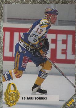 #194 Jari Torkki - Rauman Lukko - 1993-94 Leaf Sisu SM-Liiga (Finnish) Hockey