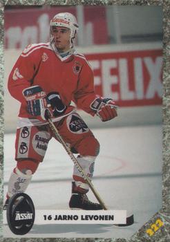 #222 Jarno Levonen - Porin Ässät - 1993-94 Leaf Sisu SM-Liiga (Finnish) Hockey
