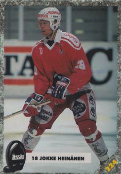 #224 Jokke Heinänen - Porin Ässät - 1993-94 Leaf Sisu SM-Liiga (Finnish) Hockey