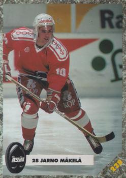 #228 Jarno Mäkelä - Porin Ässät - 1993-94 Leaf Sisu SM-Liiga (Finnish) Hockey