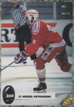 #231 Mikael Kotkaniemi - Porin Ässät - 1993-94 Leaf Sisu SM-Liiga (Finnish) Hockey