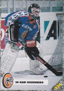 #234 Kari Rosenberg - HPK Hämeenlinna - 1993-94 Leaf Sisu SM-Liiga (Finnish) Hockey