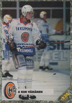 #238 Kim Vähänen - HPK Hämeenlinna - 1993-94 Leaf Sisu SM-Liiga (Finnish) Hockey
