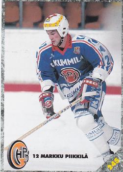 #245 Markku Piikkilä - HPK Hämeenlinna - 1993-94 Leaf Sisu SM-Liiga (Finnish) Hockey
