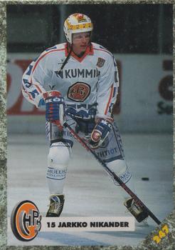 #247 Jarkko Nikander - HPK Hämeenlinna - 1993-94 Leaf Sisu SM-Liiga (Finnish) Hockey
