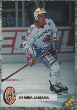 #249 Mika Lartama - HPK Hämeenlinna - 1993-94 Leaf Sisu SM-Liiga (Finnish) Hockey