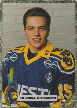 #265 Jukka Tiilikainen - Kiekko-Espoo - 1993-94 Leaf Sisu SM-Liiga (Finnish) Hockey