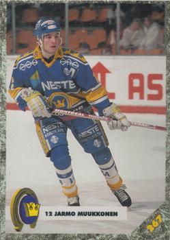 #267 Jarmo Muukkonen - Kiekko-Espoo - 1993-94 Leaf Sisu SM-Liiga (Finnish) Hockey