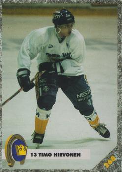 #268 Timo Hirvonen - Kiekko-Espoo - 1993-94 Leaf Sisu SM-Liiga (Finnish) Hockey