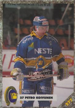 #277 Petro Koivunen - Kiekko-Espoo - 1993-94 Leaf Sisu SM-Liiga (Finnish) Hockey
