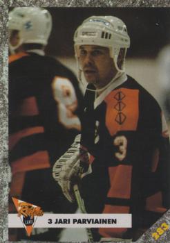 #283 Jari Parviainen - Reipas Lahti - 1993-94 Leaf Sisu SM-Liiga (Finnish) Hockey