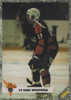 #295 Sami Wikström - Reipas Lahti - 1993-94 Leaf Sisu SM-Liiga (Finnish) Hockey