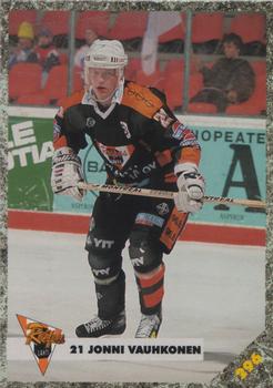 #296 Jonni Vauhkonen - Reipas Lahti - 1993-94 Leaf Sisu SM-Liiga (Finnish) Hockey