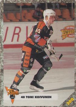 #300 Toni Koivunen - Reipas Lahti - 1993-94 Leaf Sisu SM-Liiga (Finnish) Hockey