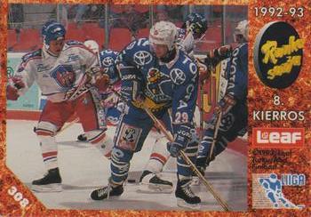 #308 Runkosarja 8. Kierros - Tappara Tampere / JyP HT - 1993-94 Leaf Sisu SM-Liiga (Finnish) Hockey