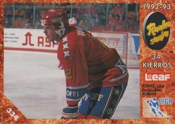 #334 Runkosarja 34. Kierros - HIFK Helsinki - 1993-94 Leaf Sisu SM-Liiga (Finnish) Hockey
