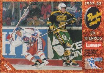 #339 Runkosarja 39. Kierros - Tappara Tampere / Ilves Tampere - 1993-94 Leaf Sisu SM-Liiga (Finnish) Hockey
