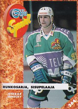 #364b Otakar Janecky - Jokerit Helsinki - 1993-94 Leaf Sisu SM-Liiga (Finnish) Hockey