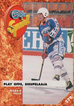 #379 Marko Palo - HPK Hämeenlinna - 1993-94 Leaf Sisu SM-Liiga (Finnish) Hockey