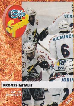 #383 Pronssimitalit JyP HT Jyväskylä - JyP HT - 1993-94 Leaf Sisu SM-Liiga (Finnish) Hockey