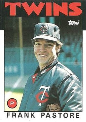 #85T Frank Pastore - Minnesota Twins - 1986 Topps Traded Baseball