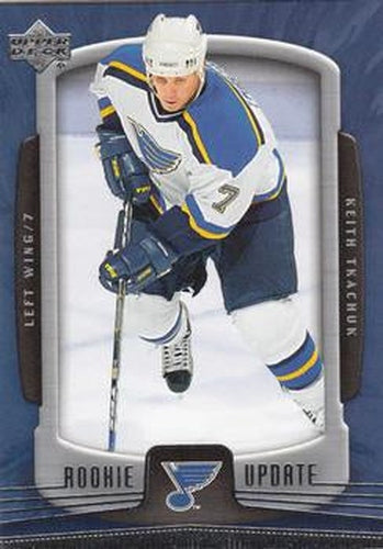 #85 Keith Tkachuk - St. Louis Blues - 2005-06 Upper Deck Rookie Update Hockey