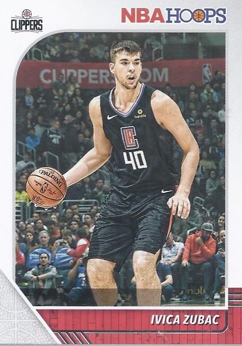 #85 Ivica Zubac - Los Angeles Clippers - 2019-20 Hoops Basketball