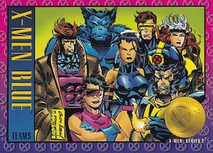 #85 X-Men Blue - 1993 SkyBox X-Men Series 2