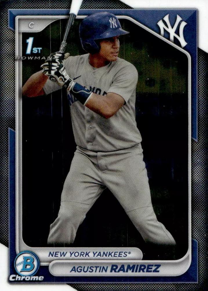 #BCP-85 Agustin Ramirez - New York Yankees - 2024 Bowman - Chrome Prospects Baseball