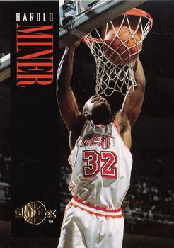 #85 Harold Miner - Miami Heat - 1994-95 SkyBox Premium Basketball