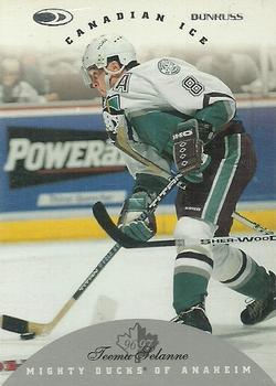 #85 Teemu Selanne - Anaheim Mighty Ducks - 1996-97 Donruss Canadian Ice Hockey
