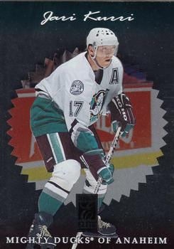 #85 Jari Kurri - Anaheim Mighty Ducks - 1996-97 Donruss Elite Hockey