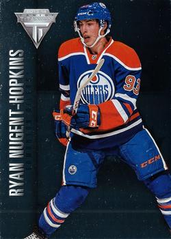 #85 Ryan Nugent-Hopkins - Edmonton Oilers - 2013-14 Panini Titanium Hockey