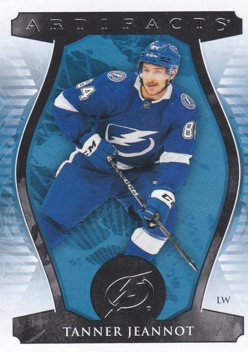 #85 Tanner Jeannot - Tampa Bay Lightning - 2023-24 Upper Deck Artifacts Hockey